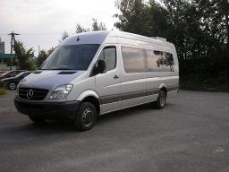 rent minibus, hire minibus, van, minivan with driver, Riga, Latvia