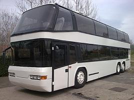 double decker, bus rental, hire bus, coach with driver, chauffeur, Riga, Latvia